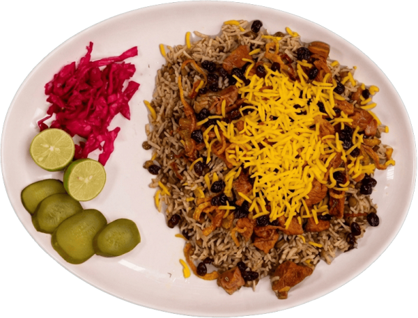 عدس پلو خوزستانی
